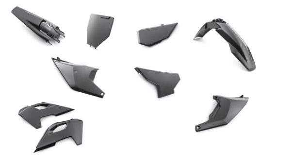 Schwarzer Plastik-Teile-Kit Husqvarna FS 450 Jg. 2023 - Jg. 2024