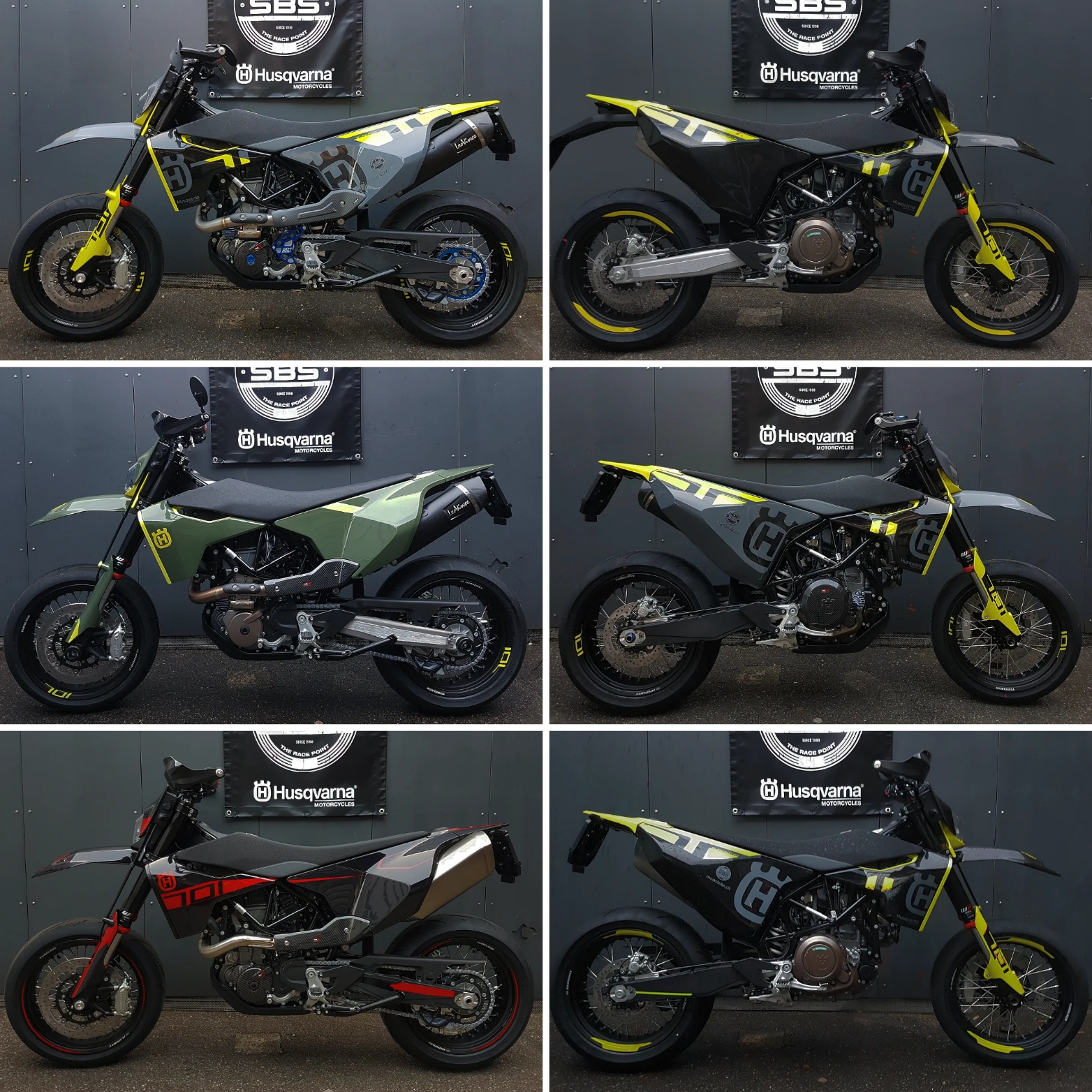 701 Supermoto Modelle
