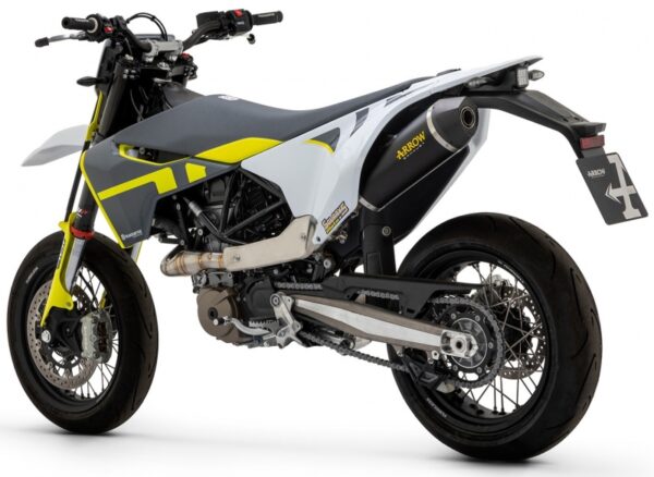 Auspuff Arrow Race-Tech Komplettanlage Powerbomb Husqvarna 701 Supermoto