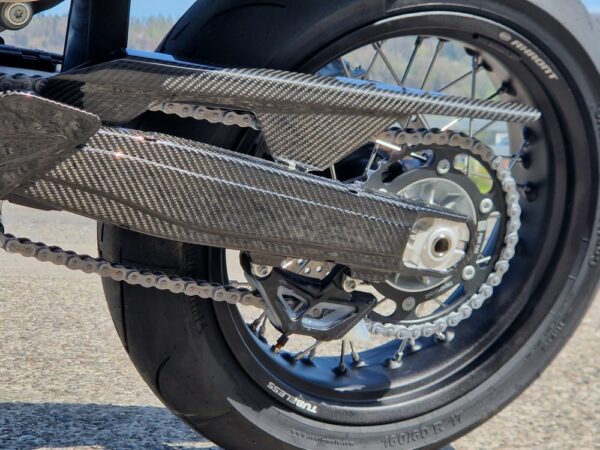 Carbon Kettenschutz, Husqvarna 701, KTM 690