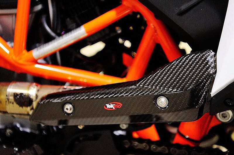 Carbon Hitzeschutz KTM 690