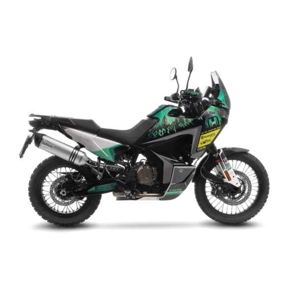 Husqvarna 901 Norden ​/ KTM 790/890 CF Moto 800 MT – LV ONE EVO Inox ​/ Slip​-​on