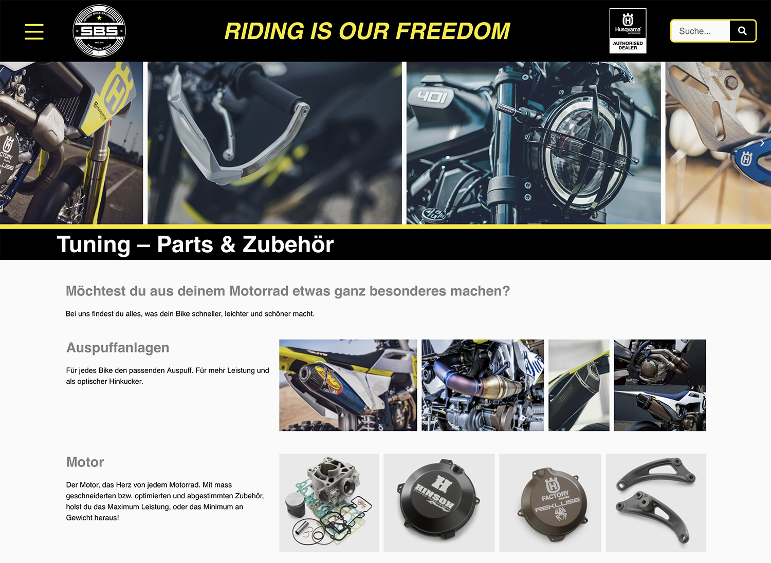 Die neue Website von Monobike ist online.